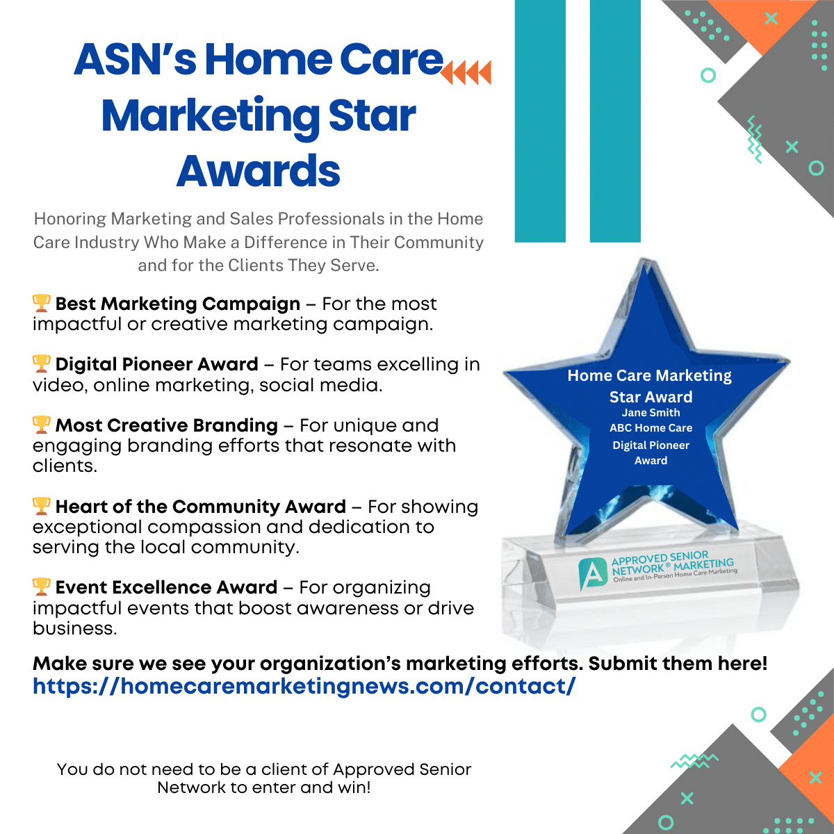 Home Care Marketing Star Awards