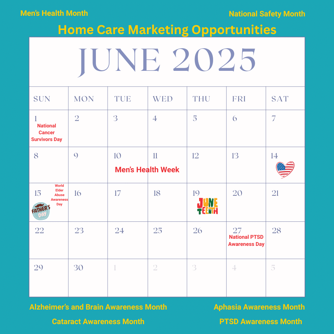 June Home Care Marketing Opportunities